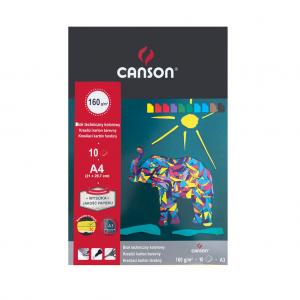 [4002075] Farebný výkres A4 mix 10 farieb 160g/m2