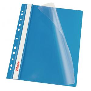 [4002111] Rýchloviazač PVC s eurodierovaním Esselte VIVIDA modrý