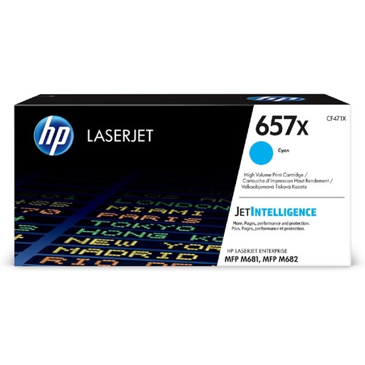 [4002198] HP Original Toner CF471X / HP 657X cyan 23 000 pages