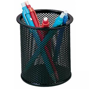 [4002266] Drôtený stojan na perá 90x100mm čierny