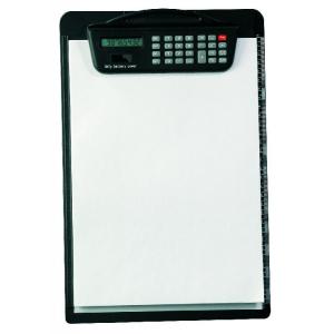 [4002269] Písacia podložka A4 s kalkulačkou čierna