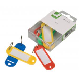 [4002297] Menovky na kľúče Q-Connect mix farieb 6ks