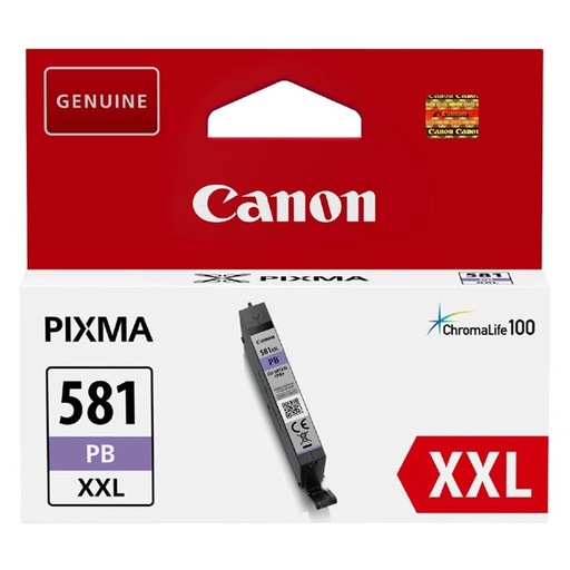 [4002310] Canon Original Inkjet CLI-581PB XXL 1999C001 photo blue 11,7 ml