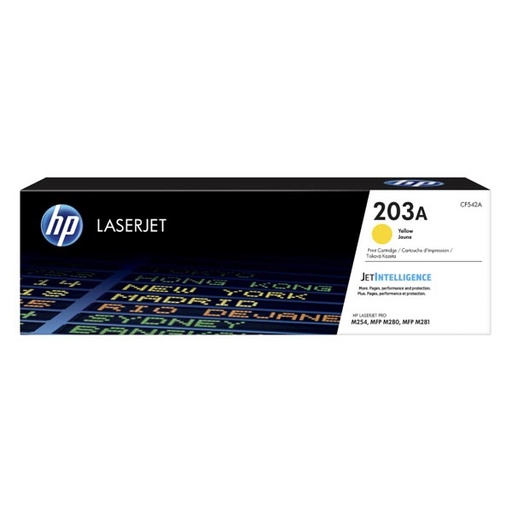 [4002341] HP Original Toner CF542A / HP 203A yellow 1 300 pages ext