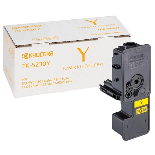 [4002354] Kyocera Original Toner TK-5230Y 1T02R9ANL0 yellow 2 200 pages