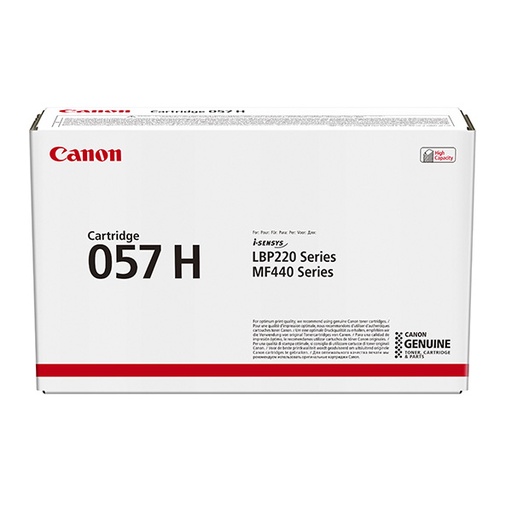 [4002412] Canon Original Toner 057H 3010C004 black 10 000 pages