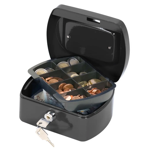 [4002420] Pokladnička Q-Connect 205x85x160mm čierna