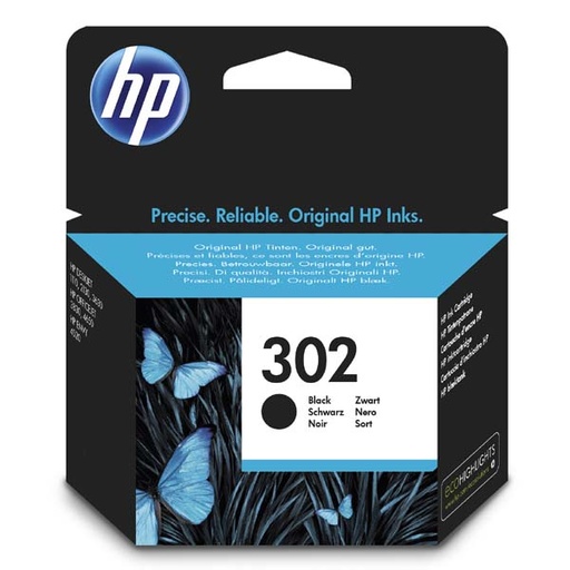 [4002434] HP Original Inkjet F6U66AE / HP 302 black 190 pages