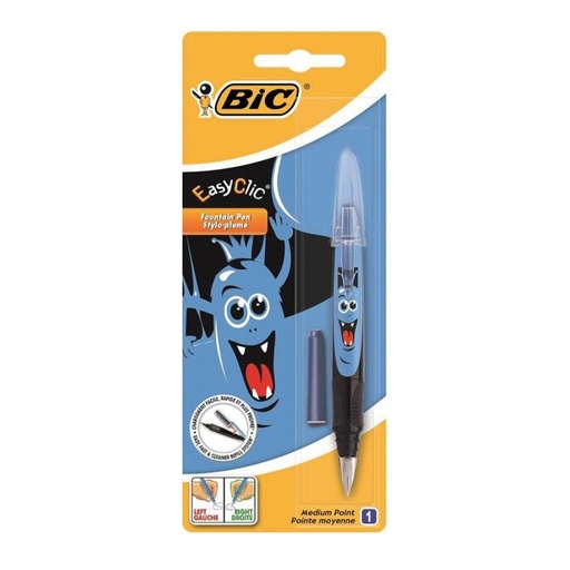 [4002582] Plniace pero Bic Easyclic Monster