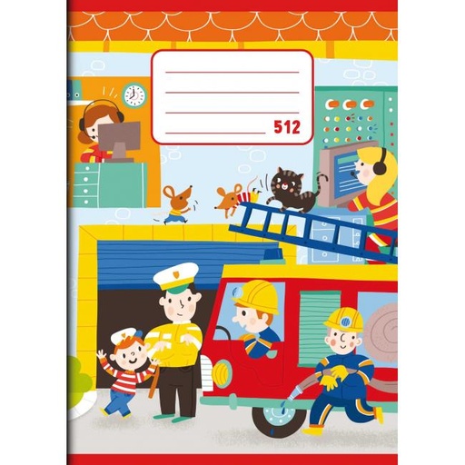 [4002617] Zošit 512 A5 10 listov linajkový