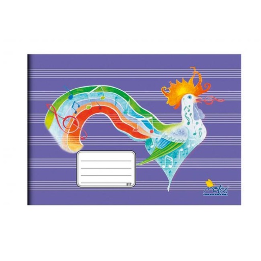 [4002619] Zošit 517 notový A5 8 listov