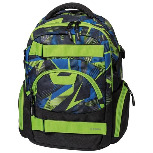 [4002663] Školský ruksak Donau Geometric