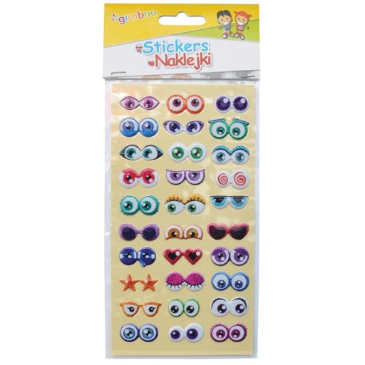 [4002710] Nálepky detské vypuklé Oči