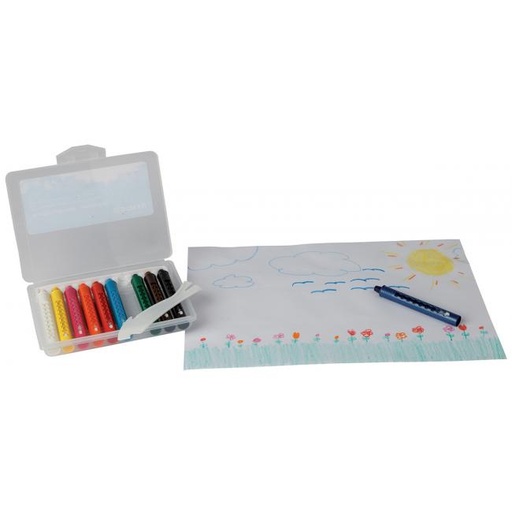 [4002711] Voskovky 10 farieb vodeodolné