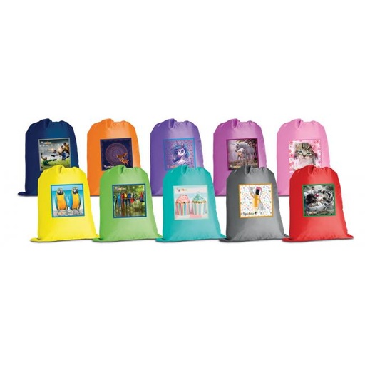 [4002743] Vrecko na prezuvky 29x36,5cm Gimboo mix motívov