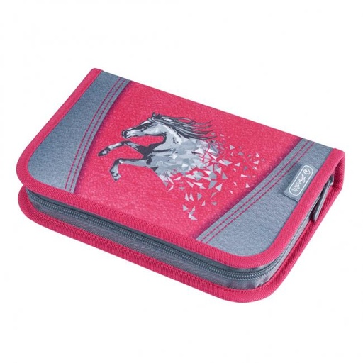 [4002786] Peračník Herlitz 1 zipsový plný 2-klopý Magický kôň