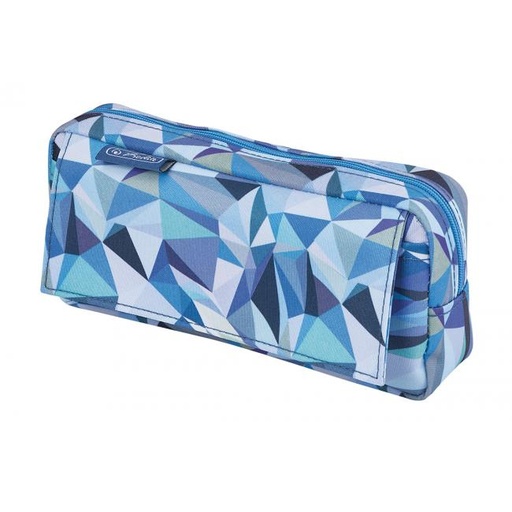 [4002827] Puzdro Herlitz s dvoma chlopňami 21x11x5,5cm Wild Animals modré