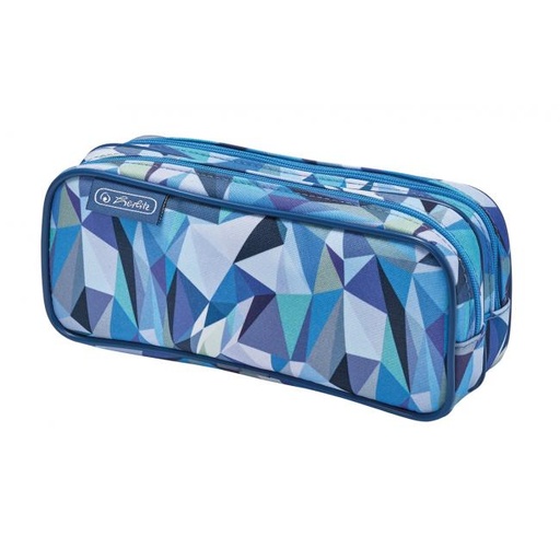 [4002829] Puzdro Herlitz dvojité 20,5x7x9cm Wild Animals modré