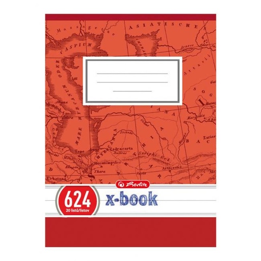 [4002952] Zošit Herlitz 624 A6 linajkový 70g/m2