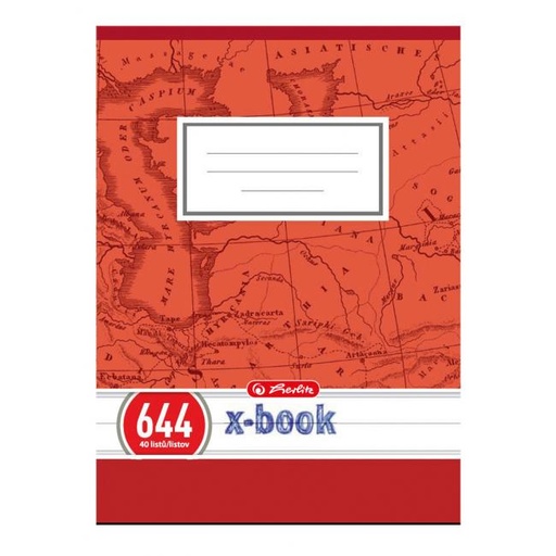 [4002953] Zošit Herlitz 644 A6 linajkový 70g/m2