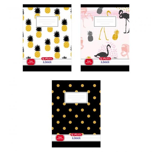 [4002965] Zošit Herlitz 544 A5 linajkový 70g/m2 mix motívov dievčatá