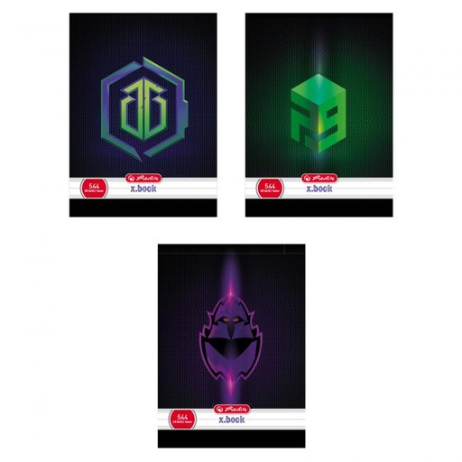 [4002970] Zošit Herlitz 444 A4  linajkový 70g/m2 mix motívov chlapci