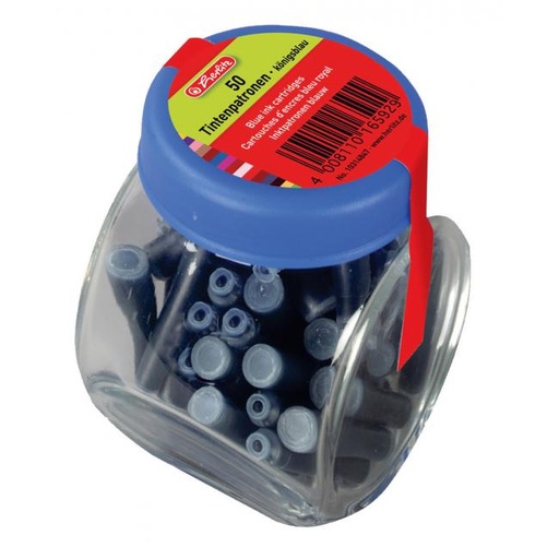 [4003000] Bombičky Herlitz modré v dóze 50ks