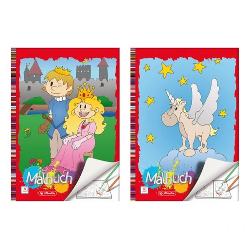 [4003044] Maľovanka Herlitz A4 24 strán mix motívov