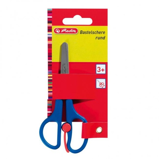 [4003065] Nožnice Herlitz stredné guľaté 13cm mix farieb