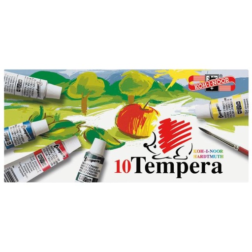 [4003113] Temperové farby 16ml 10 farieb