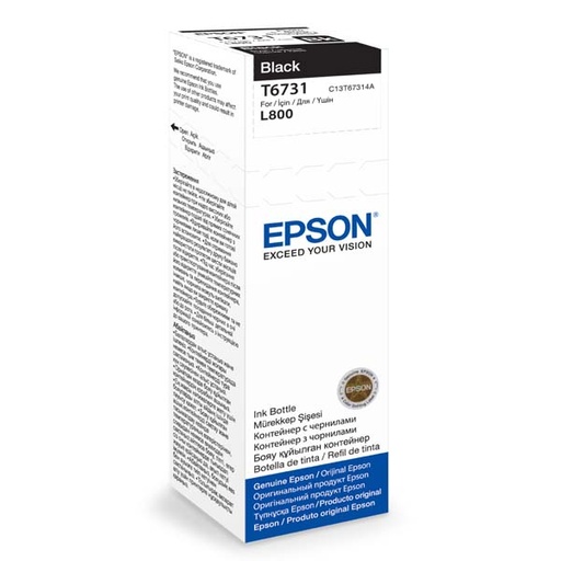 [4003266] Epson Original Inkjet T6731 / C13T67314A black 70 ml