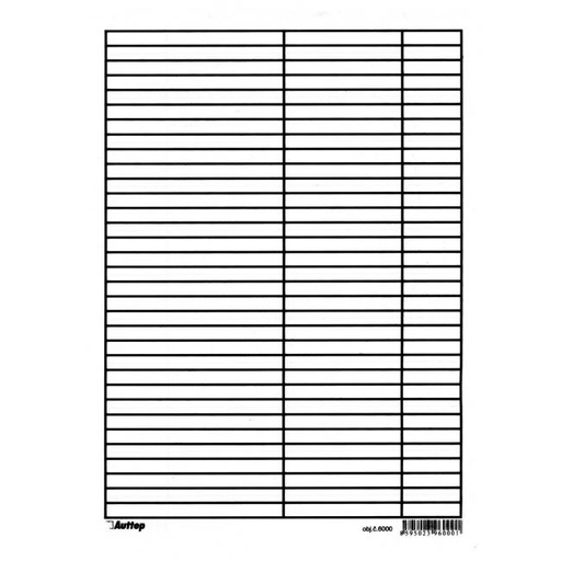 [4003281] Plastová písacia podložka A4 do zošita riadková