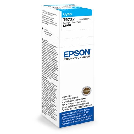 [4003290] Epson Original Inkjet T6732 / C13T67324A cyan 70 ml