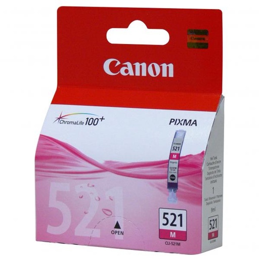 [4003377] Canon Original Inkjet CLI-521M 2935B001 magenta 9 ml 505 pages