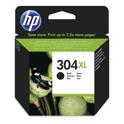 [4003412] HP Original Inkjet N9K08AE / HP 304XL black 5,5 ml 500 pages B-box