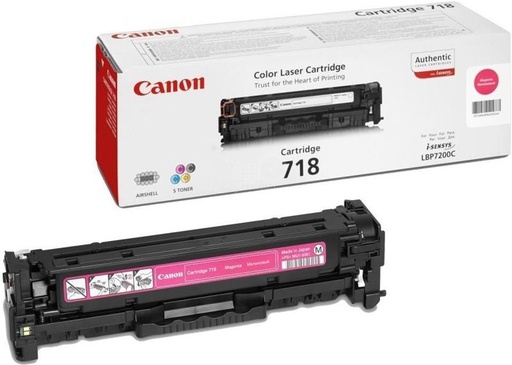 [4003513] Canon Original Toner CRG 718M 2660B002 magenta 2 900 pages B-box
