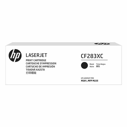 [4003699] HP Original Toner CF283XC / HP 83XC black 2 200 pages B-box