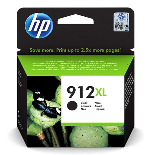 [4003768] HP Original Inkjet 3YL84AE / HP 912XL black 825 pages