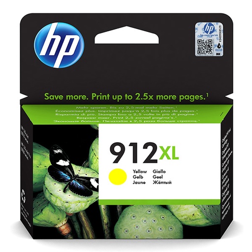 [4003770] HP Original Inkjet 3YL83AE / HP 912XL yellow 825 pages