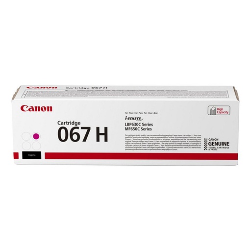 [4003793] Canon Original Toner CRG-067HM 5104C002 magenta 2 350 pages