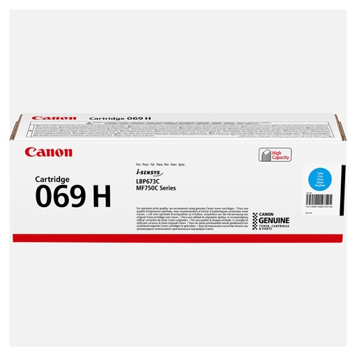 [4003796] Canon Original Toner CRG-069HC 5097C002 cyan 5 500 pages