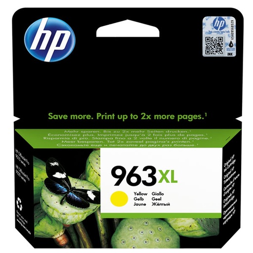 [4003801] HP Original Inkjet 3JA29AE / HP 963XL yellow 23 ml 1 600 pages