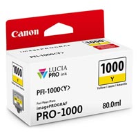 [4003808] Canon Original Inkjet PFI-1000Y 0549C001 yellow 80 ml