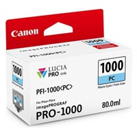 [4003810] Canon Original Inkjet PFI-1000PC 0550C001 photo cyan 80 ml