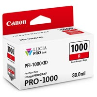[4003814] Canon Original Inkjet PFI-1000R 0554C001 red 80 ml