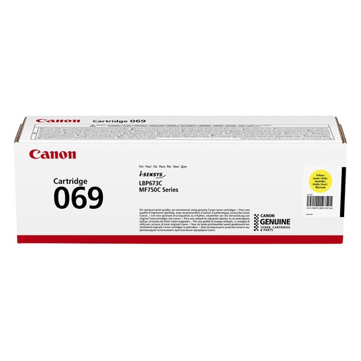[4003901] Canon Original Toner CRG-069Y 5091C002 yellow 1 900 pages B-box