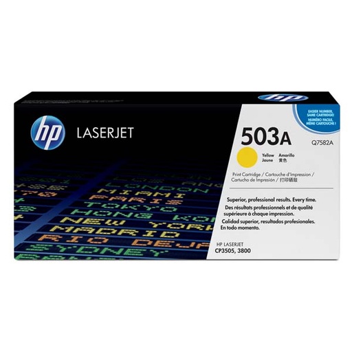 [5100029] HP Original Toner Q7582A / HP 503A yellow 6 000 pages