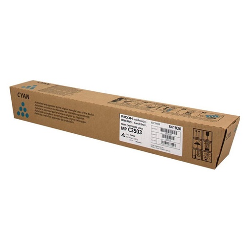 [5100043] Ricoh Original Toner 841820 cyan 18 000 pages