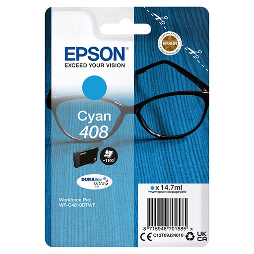 [4C13T09J24010RA] Epson Original Inkjet T09J240 / C13T09J24010 cyan 14,7 ml