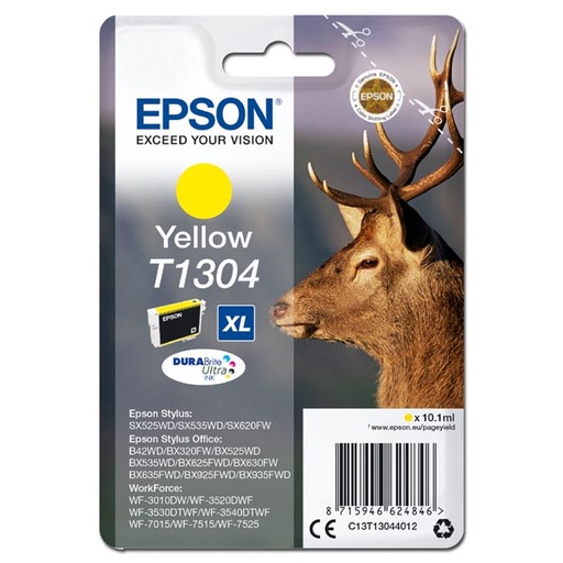 [4C13T13044012RA] Epson Original Inkjet T1304 / C13T13044012 yellow 10,1 ml 765 pages